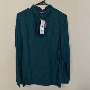 French Connection Teal Blouse
